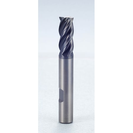 V7 Plus A 4 Flute Multiple Helix Flat Shank End Mill